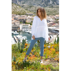 BLOUSE VOILE DE COTON