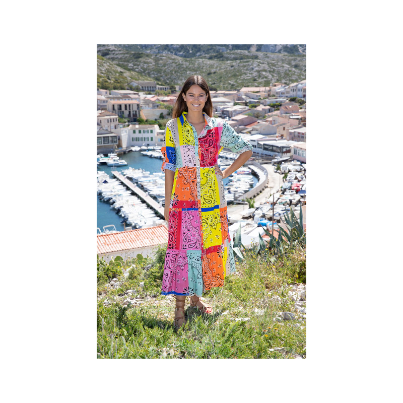 ROBE LONGUE IMPRIMEE